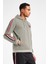 Erkek Fermuarlı Kapüşonlu Sweatshirt 25N-1130 2