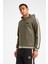 Erkek Fermuarlı Kapüşonlu Sweatshirt 25N-1130 3