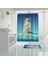 Banyo Paspas ve Tek Kanat Duş Perdesi 1X180X200 Set Banyo Halısı Ship 1