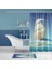 Banyo Paspas ve Tek Kanat Duş Perdesi 1X180X200 Set Banyo Halısı Ship 2