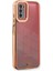 Samsung Galaxy A03S Kılıf Liva Lens Silikon - Rose 1