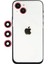 iPhone 14 Shine Kamera Lens - Kırmızı 1