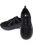 Dry Erkek Siyah Bağcıklı Kalın Tabanlı Kumaş Sneaker 25WFD690214 10