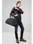 Jefferson Erkek Siyah Hakim Yaka Slim-Fit Deri Ceket 25WGF6584WF 10