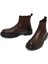 Erkek Kahverengi Deri Chelsea Bot 25WFD701818 3