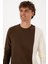Erkek Kahverengi Sweatshirt 50316316-VR029 2