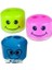 Kalemtraş Emoji Tasarımlı 2 Adet Ergonomik ve Dayanıklı Renkli Kalemtraş Seti 4