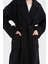 Kadın Bornoz Kapama Oversize Kaşe Kaban 5