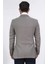 Slim Fit Mono Yaka Kahverengi Astarsız Tek Ceket 4