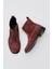 Bordo Süet Kadın Düz Bot 01WV8603 01WV8603 1