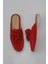 Kırmızı Süet Kadın Düz Terlik 05WT103 05WT103 1