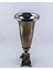 Medium Cone Vase Aged Brass 1