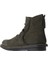 Haki Koyu Nubuk Kadın Düz Bot 01WV7503 01WV7503 5