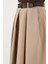 Modest Kemerli Comfort Fit Yüksek Bel Pileli Kloş Uzun Tesettür Etek Bayan Etek 6833360 6