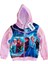 3D Baskılı Kız Çocuk Uzun Kollu Sweat Shirt 3 - 8 Yaş Pembe 1
