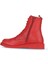 Kırmızı Deri Kadın Düz Bot 01WZ8900 01WZ8900 4