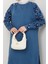 Leopar Simli Kol Desenli Pantolonlu Tunik Takım 7