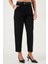 Regular Fit Yüksek Bel Düz Paça Kemerli Pantolon Bayan Pantolon 68350938 3