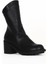 Siyah Deri Kadın Topuklu Bot 01WZ7905 01WZ7905 2