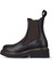 Siyah Deri Kadın Düz Bot 01WZ4300 01WZ4300 4
