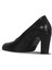 Siyah Deri Kadın Topuklu Ayakkabı 42WA6243 42WA6243 4