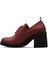 Bordo Deri Kadın Topuklu Ayakkabı 01WZ7102 01WZ7102 3