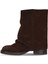 Kahverengi Süet Kadın Topuklu Bot 39WB1429 39WB1429 3