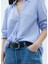 Çizgili Dökümlü Gömlek 3