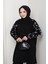 Leopar Simli Kol Desenli Pantolonlu Tunik Takım 5