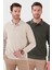 Pamuk Karışımlı Regular Fit 2'li Paket Polo Yaka Kazak Erkek Polo Yaka Kazak 456223S2 1