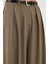 Pileli Wide Leg Yüksek Bel Geniş Paça Kemerli Palazzo Pantolon Bayan Pantolon 68351070 6