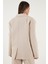 Regular Fit Ceket Yaka Düğmeli Blazer Ceket Bayan Ceket 6839562 7