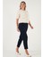 Regular Fit Yüksel Bel Düz Paça Havuç Pantolon Bayan Pantolon 68350109 2