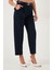 Regular Fit Yüksek Bel Düz Paça Kemerli Pantolon Bayan Pantolon 68350938 4