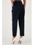 Regular Fit Yüksek Bel Düz Paça Kemerli Pantolon Bayan Pantolon 68350938 6