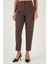 Regular Fit Yüksel Bel Düz Paça Havuç Pantolon Bayan Pantolon 68350109 5