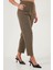 Regular Fit Yüksel Bel Düz Paça Havuç Pantolon Bayan Pantolon 68350109 5