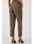 Regular Fit Yüksel Bel Düz Paça Havuç Pantolon Bayan Pantolon 68350109 7