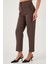 Regular Fit Yüksel Bel Düz Paça Havuç Pantolon Bayan Pantolon 68350109 3