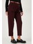 Regular Fit Yüksek Bel Düz Paça Kemerli Pantolon Bayan Pantolon 68350938 4