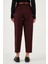 Regular Fit Yüksek Bel Düz Paça Kemerli Pantolon Bayan Pantolon 68350938 6