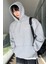 Erkek Sweatshirt Kanguru Cepli Içi Polarlı 3 Iplik Kapüşonlu Oversize sweatshirt Kanguru-Sweatshırt 2