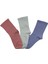 Kız Çocuk Düz Renk Soket 3'lü Paket 1