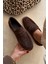 Montana Kahverengi Hakiki Deri Loafer 5