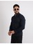Modern Slim Fit Casual Likralı Pamuklu Armürlü Erkek Gömlek 2
