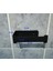 Lazer Kendinden Yapışkanlı Wc Kağıtlık Mat Siyah 2
