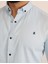 Modern Slim Fit Casual Likralı Pamuklu Armürlü Erkek Gömlek 6