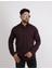Modern Slim Fit Casual Likralı Pamuklu Armürlü Erkek Gömlek 2