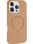 iPhone 11 Magsafe Özellikli Içi Kadife Yumuşak Aqua Silikon Kılıf Gold 3
