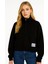Yarım Fermuarlı Orta Boy Üç Ip Kadın Sweatshirt 1